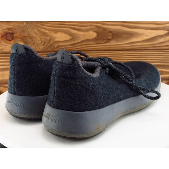 Allbirds Sz 10 Sneaker Black Wool Men‎ Wool Runner Medium Athletic main image 5